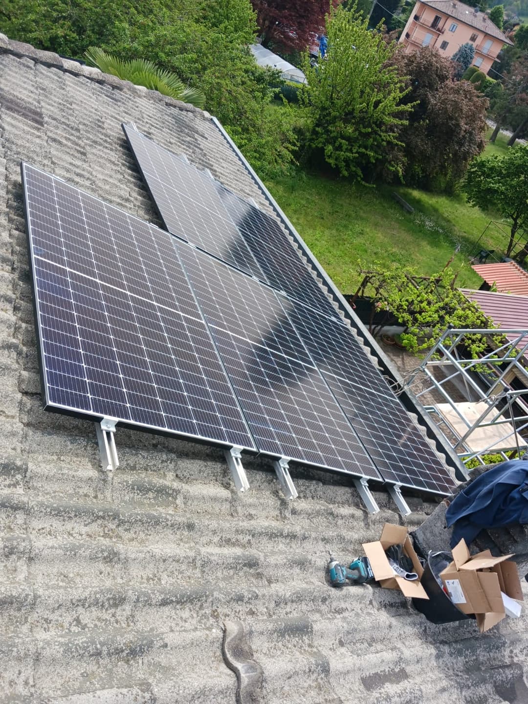 Impianto fotovoltaico ad Arcisate, in provincia di Varese
