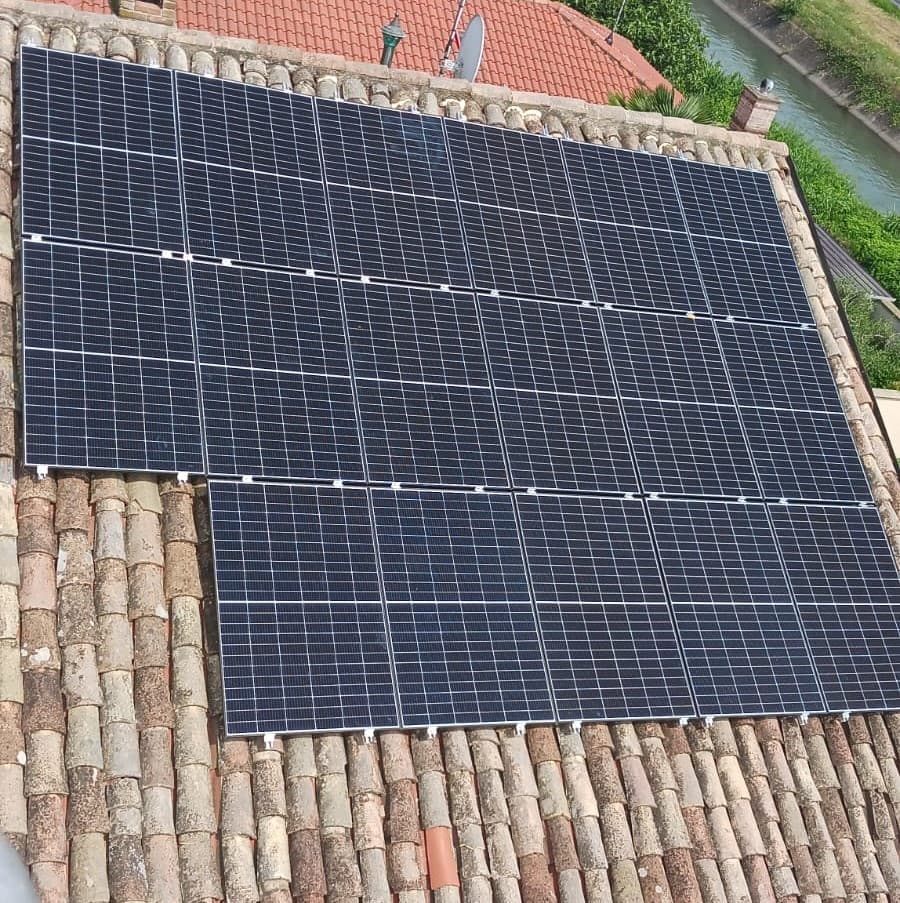 Impianto fotovoltaico a Cambiano, in provincia di Torino