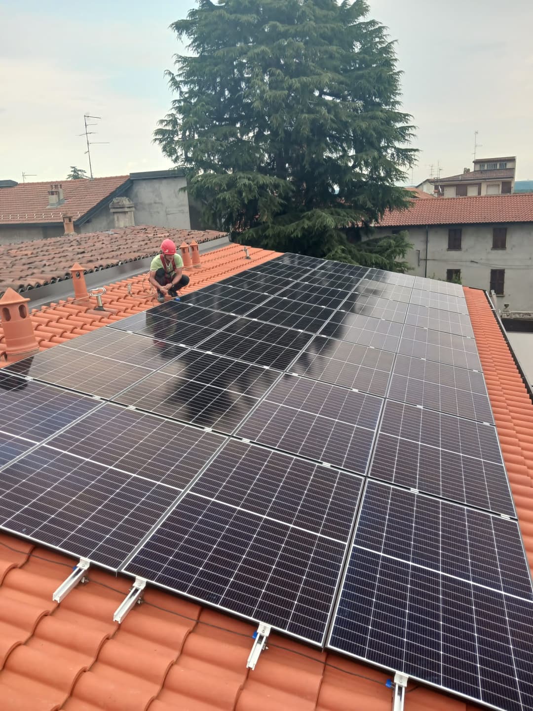 Impianto fotovoltaico a Oleggio, in provincia di Novara