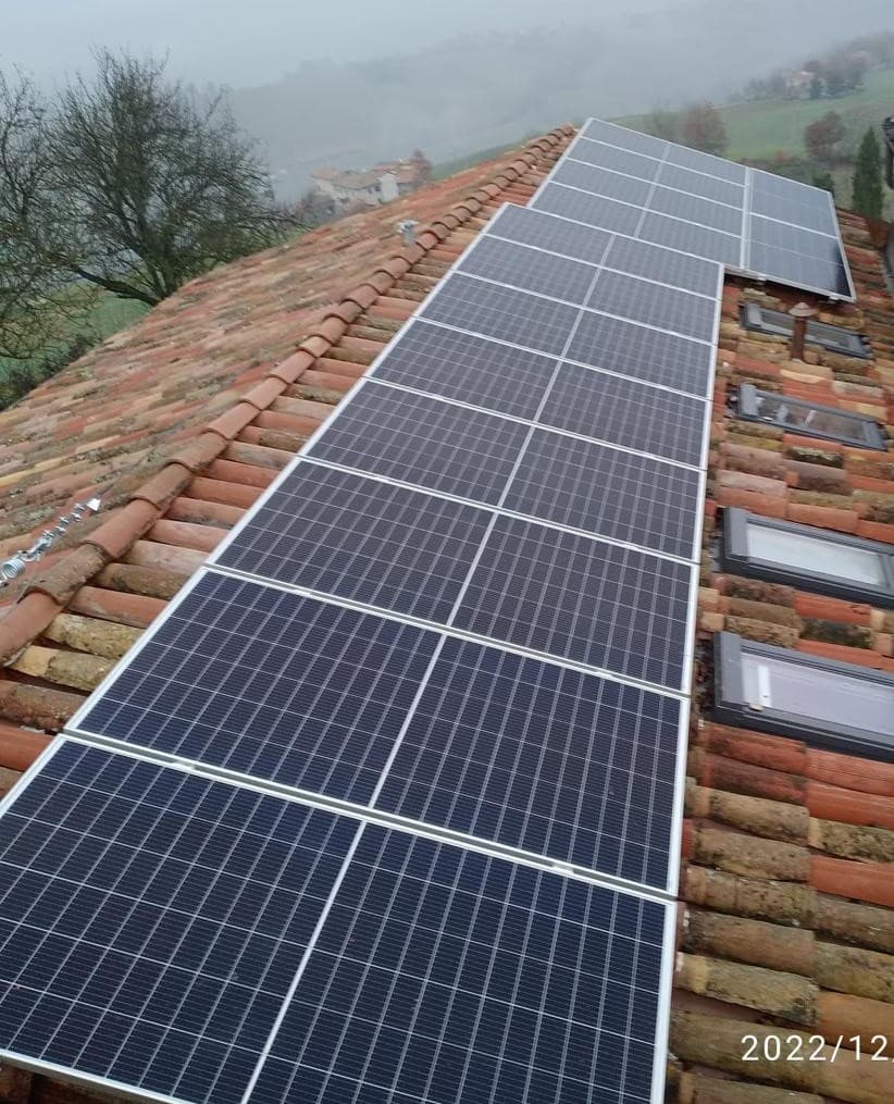 Impianto fotovoltaico a Parma