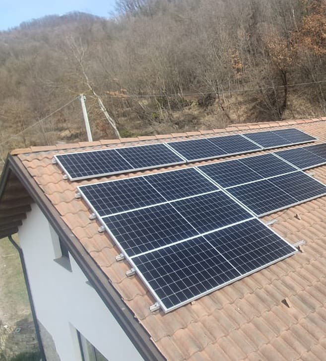 Impianto fotovoltaico a Saliceto, in provincia di Cuneo